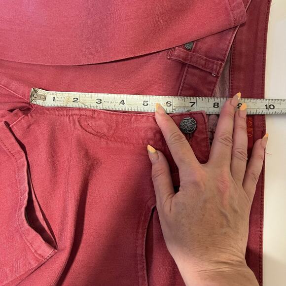 Prana Women's Kara Skinny Jean in Crushed Cranberry Size 6/28 - Picture 6 of 11
